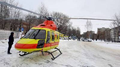 В Новомичуринске подростка эвакуировали в больницу вертолётом санавиации