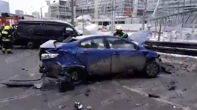 Два человека пострадали в ДТП с участием 20 авто в Москве