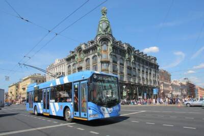 На дорогах Санкт-Петербурга появится 166 новых троллейбусов
