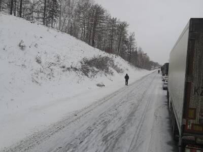 На трассе М5 в Челябинской области образовались пробки
