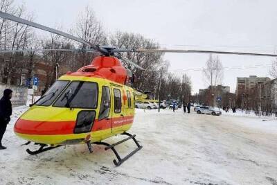 Вертолёт санавиации доставил в Рязань подростка из Новомичуринска