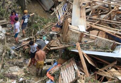 Тайфун на Филиппинах: количество погибших возросло до 375 человек