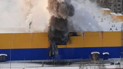Названа причина пожара в томском гипермаркете «Лента»