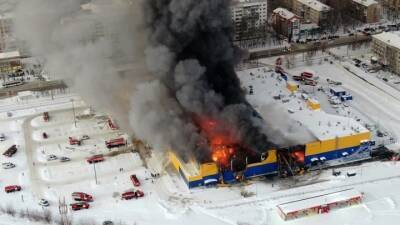 Причиной пожара в томском гипермаркете стал поджог