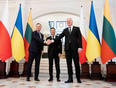 Украина, Польша и Литва сделали совместное заявление об агрессии России