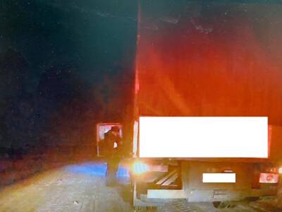 В Касимовском районе поймали пьяного водителя на грузовике
