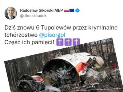 «Примитивный циник»: евродепутат оскорбил память разбившихся под Смоленском поляков
