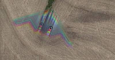 Пользователь Reddit засек самолет-невидимку B-2 на Google Maps (фото)