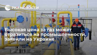 Глава "Оператора ГТС Украины" Макогон: высокая цена газа может повлиять на промышленность