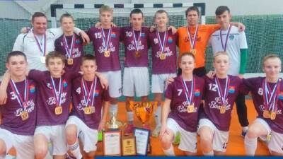 Спортсмены из Волхова победили в Кубке Ленобласти по мини-футболу