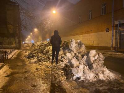 Петербуржцы не поверили отчету Комблага об уборке снега