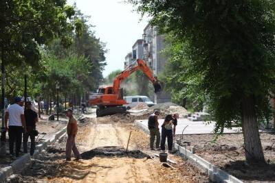 В Волгограде продолжат обновление прогулочной зоны на проспекте Жукова