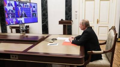 Путин обсудил основы политики в области авиации с членами Совбеза