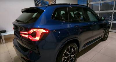 Рестайлинговая BMW X3 вскоре появится на украинских дорогах: эксперты нашли недостатки