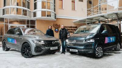 Российский футбольный союз получил новые автомобили Volkswagen