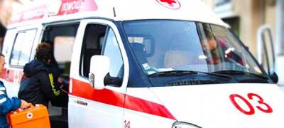 Водитель внедорожника попал в больницу после ДТП с фургоном на трассе в Карелии