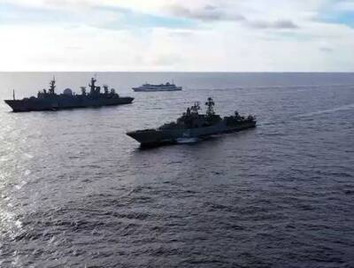 Корабли ВМФ РФ впервые провели скрытное развертывание в Тихом океане