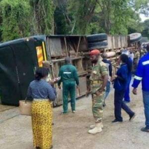 В Замбии в ДТП пострадали 56 человек