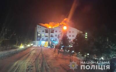 Пожар в отеле на Винниччине: есть погибшая и раненые. Полиция открыла уголовное производство