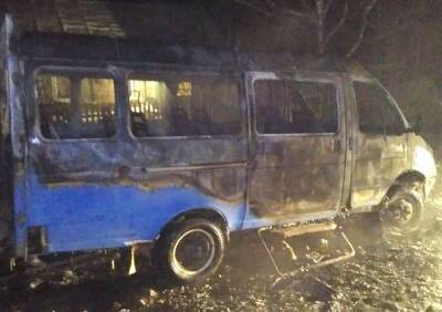 В Ряжском районе водитель спасся из загоревшейся «Газели»