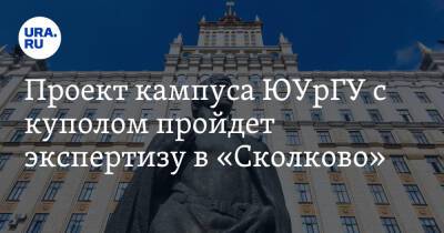 Проект кампуса ЮУрГУ с куполом пройдет экспертизу в «Сколково»