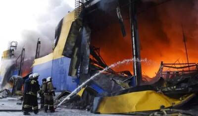 СМИ: ущерб от пожара в томском супермаркете «Ленты» может достичь 3 млрд рублей
