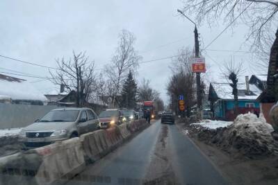 Ограничение на улице Шишкова в Твери продлили до конца декабря