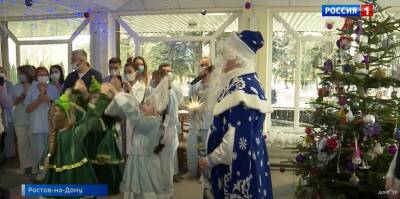 Ростовские школьники подарили врачам праздничный концерт
