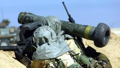 Украинские военные провели учения с ракетами «Джавелин» на востоке страны