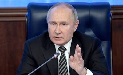 Британцы о выступлении Путина в Минобороны: он просто русских Ванек развлекает (The Times)
