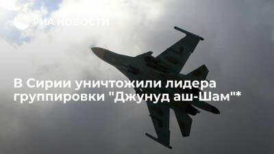 Российские самолеты уничтожили лидера группировки "Джунуд аш-Шам"* в Сирии
