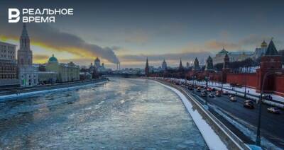 В воздухе Москвы образовалась пыль из кристаллов льда