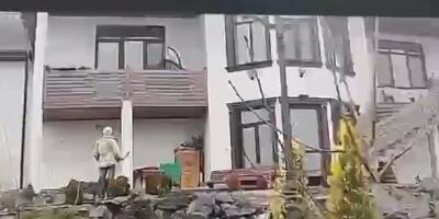 Поклонская опубликовала видео с нападением украинца на ее дом