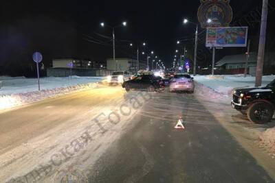 23-летний молодой человек пострадал в ДТП в Новомосковске вечером 22 декабря