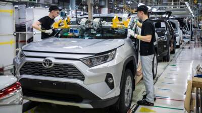 Остановка производства Toyota не коснется завода в России