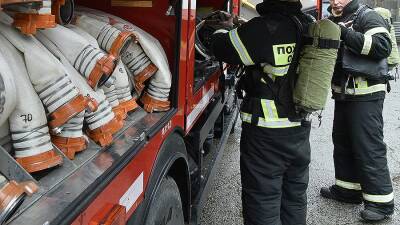 Пожар произошел на заводе самосвалов в Саранске