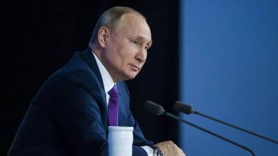 Путин заявил об отсутствии вины «Газпрома» в резком росте цен на газ в Европе