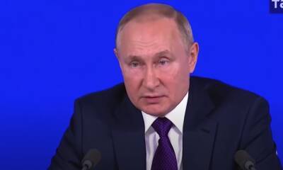 «Это вы должны нам дать гарантии! Вы, и немедленно!» - Путин ответил на вопрос о готовности гарантировать безопасность Украине