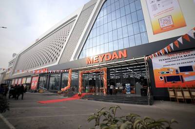 В Намангане открылся очередной торговый комплекс Meydan