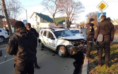 В Измаиле авто полиции попало в ДТП
