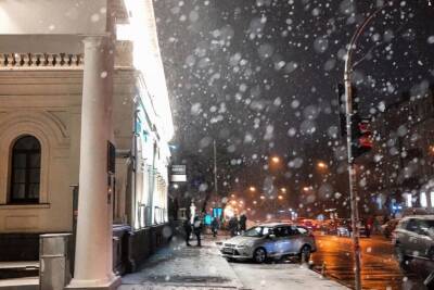В Киеве началась метеорологическая зима