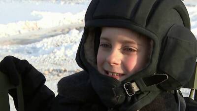 Владимир Путин исполнил мечту мальчика прокатиться на танке в рамках акции «Елка желаний»