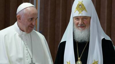 В РПЦ рассказали о целях второй встречи патриарха Кирилла и Папы Римского