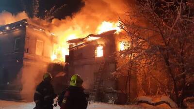 Человек погиб в результате пожара в доме в Нижнем Новгороде