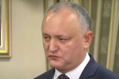 Додон заявил о значительном ухудшении молдавско-российских отношений