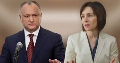 Додон призвал Санду договориться о цене на российский газ для Молдавии