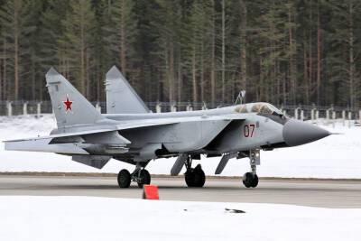 5 истребителей МиГ-31БМ поступили в авиационный полк в Красноярский край