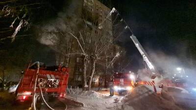 Два человека погибли при пожаре в Ижевске