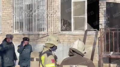Следователи начали проверку после пожара в больнице в Астрахани