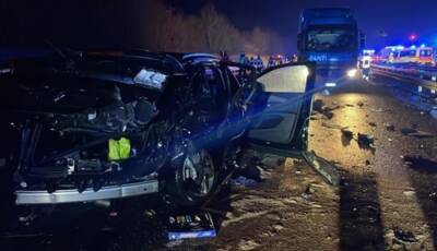 В Германии ледяной дождь спровоцировал ДТП: столкнулись 50 авто, есть пострадавшие